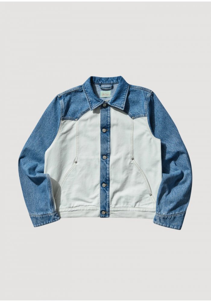 PATCHWORK WESTERN CARPENTER JACKET