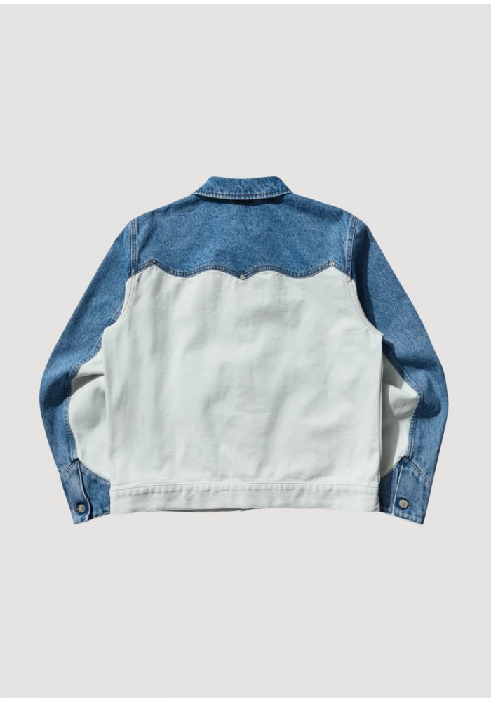 PATCHWORK WESTERN CARPENTER JACKET