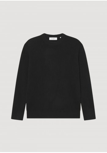 Eddie Wool Rib Crewneck Knit