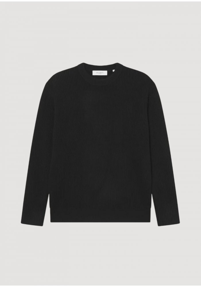 EDDIE WOOL RIB CREWNECK KNIT