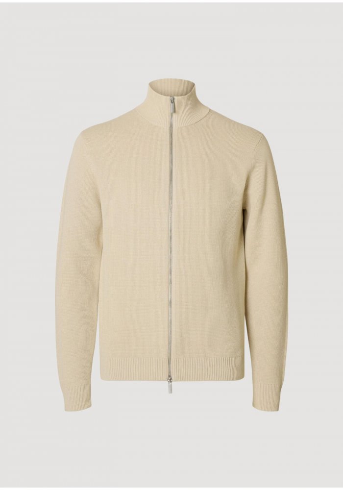 Ls Knit Structure Full Zip