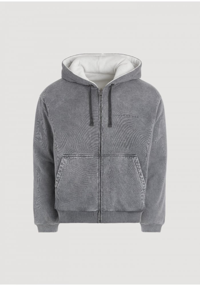 Gusa Reversible Zip Hoodie