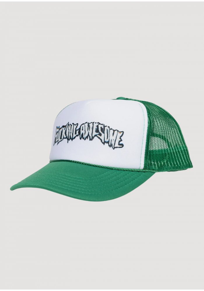Scanner Warp Stamp Trucker Hat