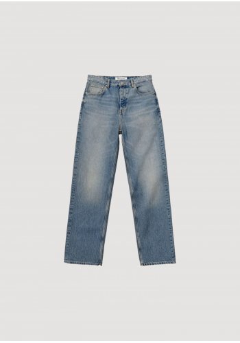 Genoa 80s Light Blue Jeans Won Hundred Jeans Uomo 3672-15028