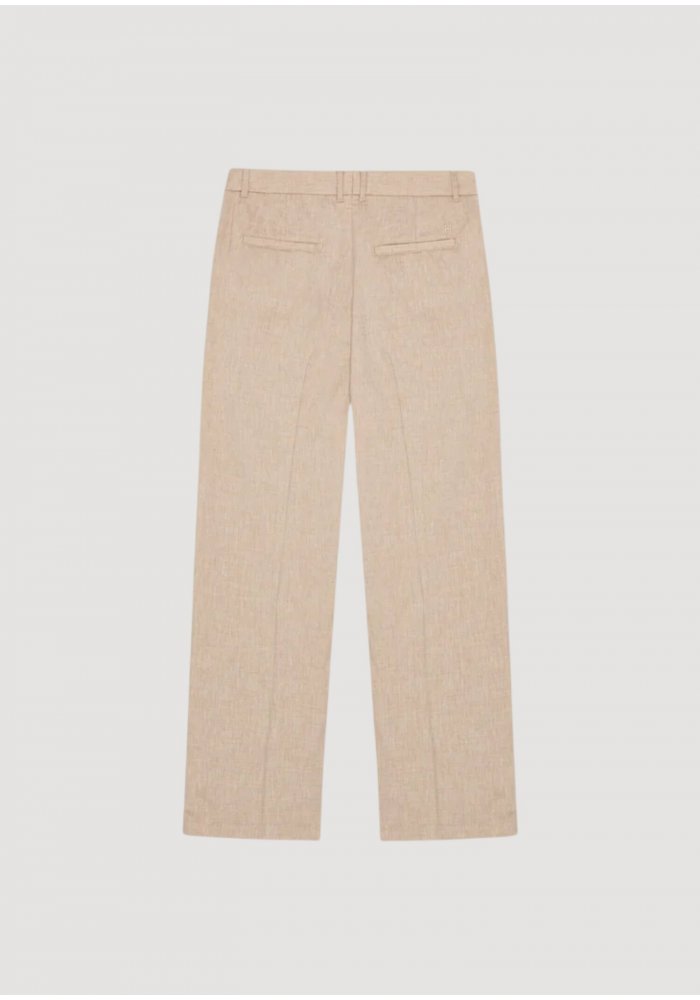 Reece Pleated Slub Suit Pants Les Deux