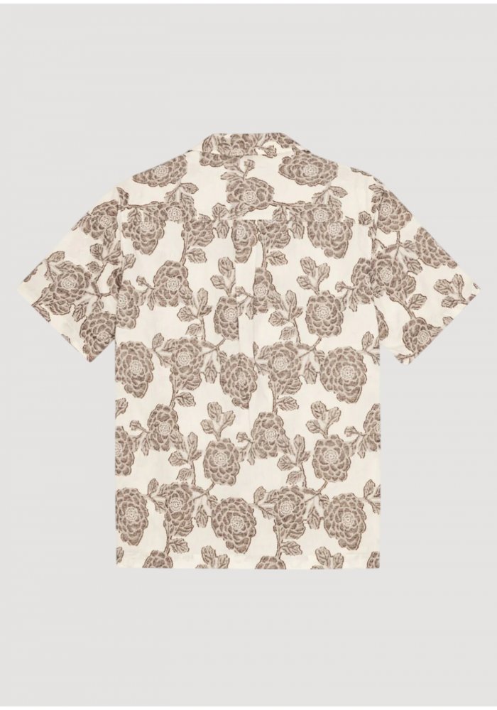 LESLEY FLOWER JACQUARD SS SHIRT