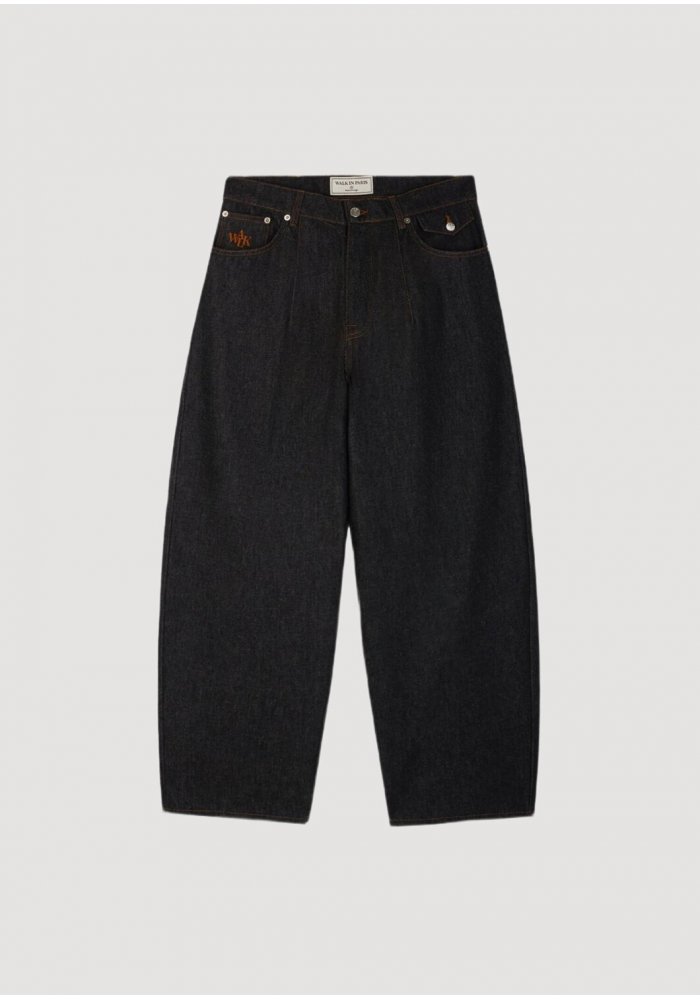 RAW DENIM BALOON PANTS