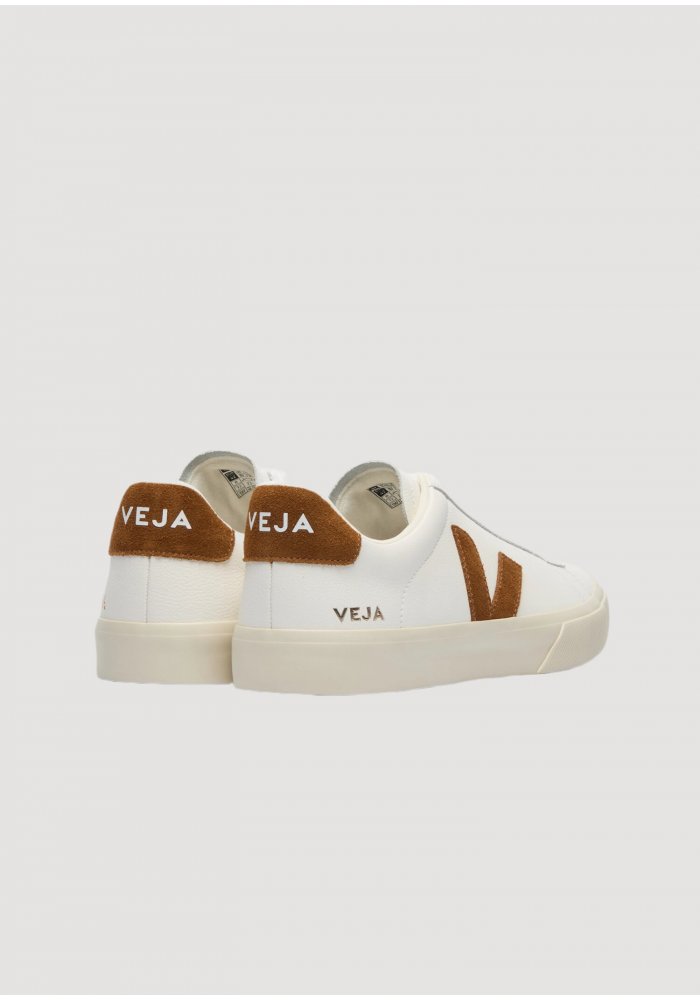 Campo Leather Cognac White Veja
