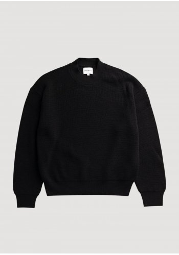 HIRTSHALS TECH MERINO WAFFLE CREWNECK