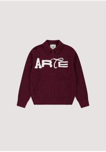 Stencil Zip Cardigan Arte Antwerp