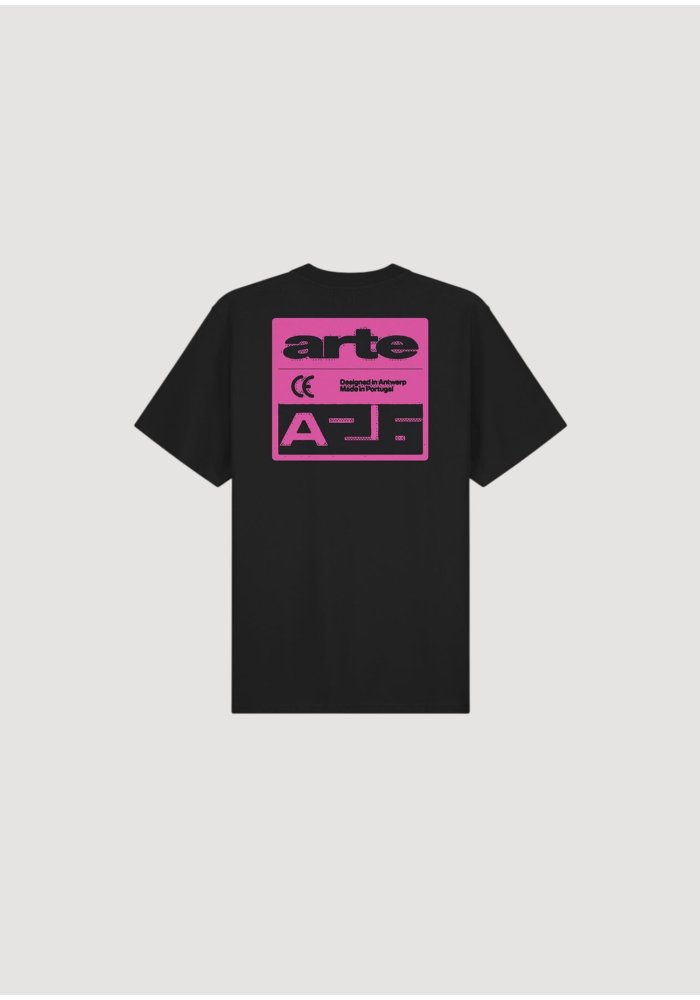 Pink Serial T-Shirt Arte Antwerp