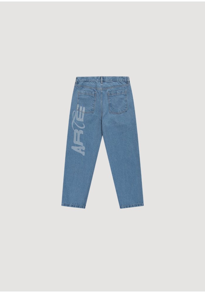 STENCIL UNIFORM DENIM PANTS