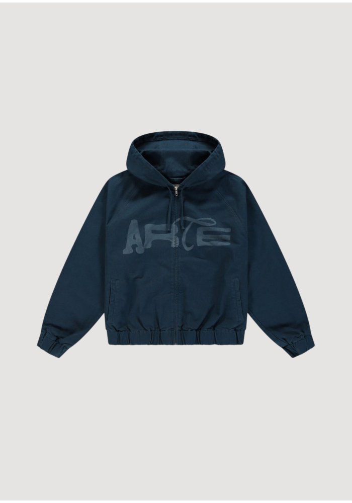 Stencil Canvas Hooded Jacket Arte Antwerp