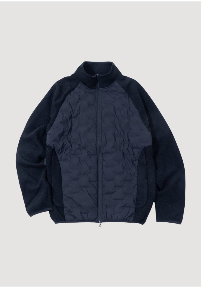 PATH HYBRID KNITTED PADDED JACKET